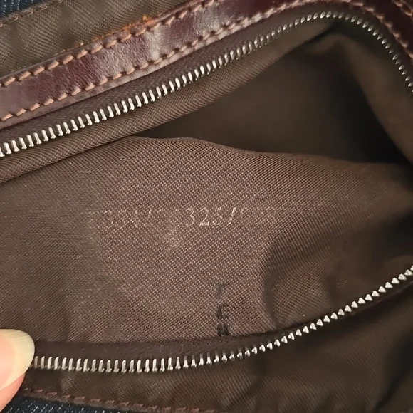 Auth Fendi Denim Mama Baguette - Picture 12 of 16